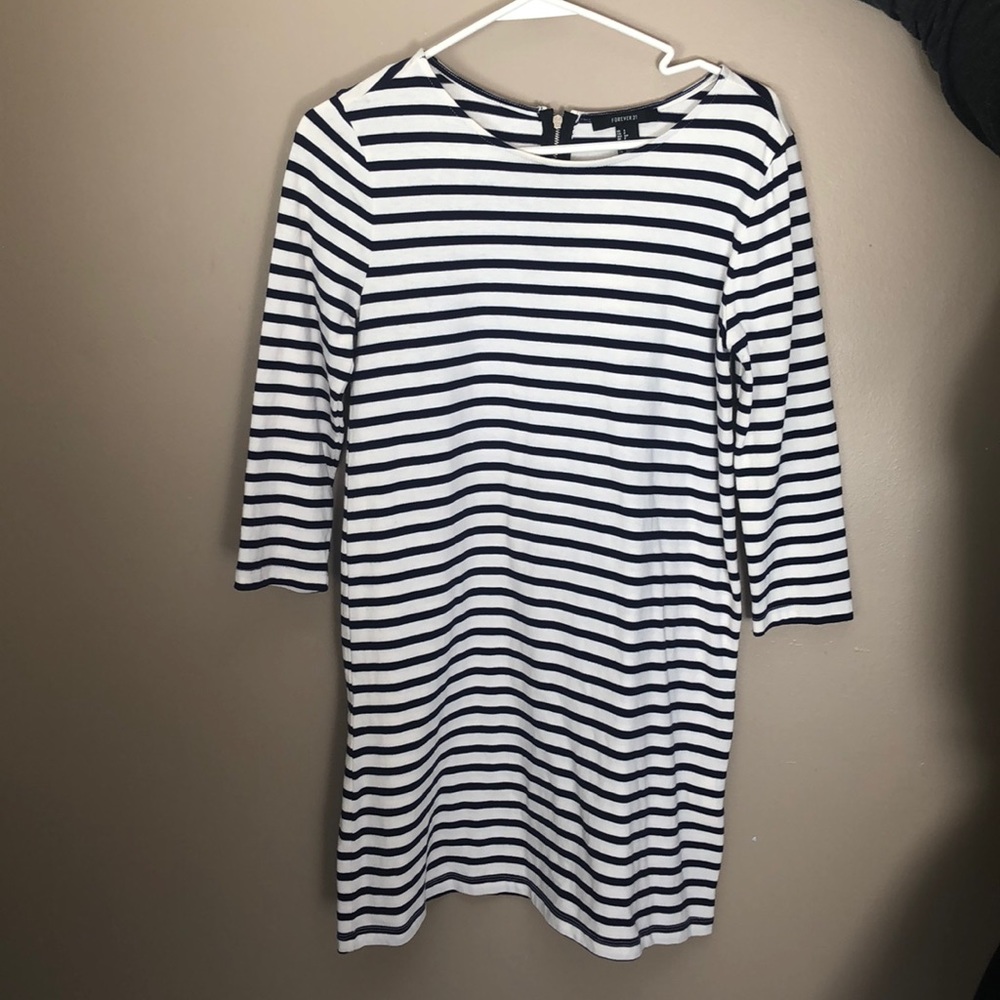 Forever 21 stripped dress